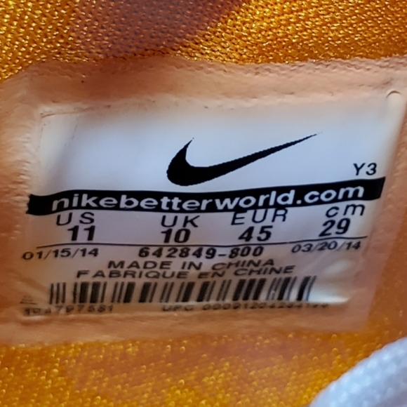 NIKE AIR MAX LEBRON XI 11 LOW ATOMIC ORANGE BASE - Picture 10 of 13